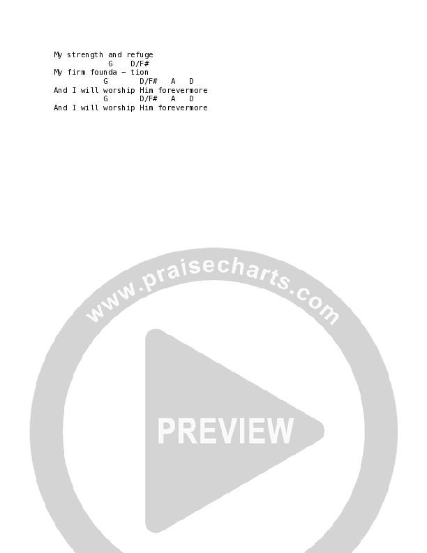 I Trust In Jesus (Live) Chord Chart (Songs From The Soil / Graham Kendrick / Jodie Alexander-Frye)