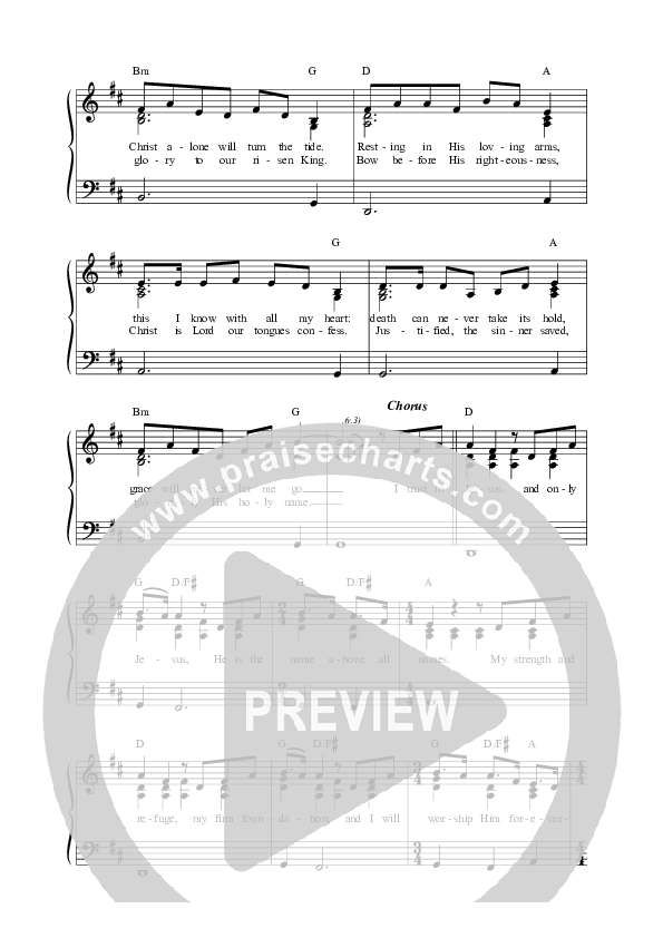 I Trust In Jesus (Live) Lead Sheet Melody (Songs From The Soil / Graham Kendrick / Jodie Alexander-Frye)