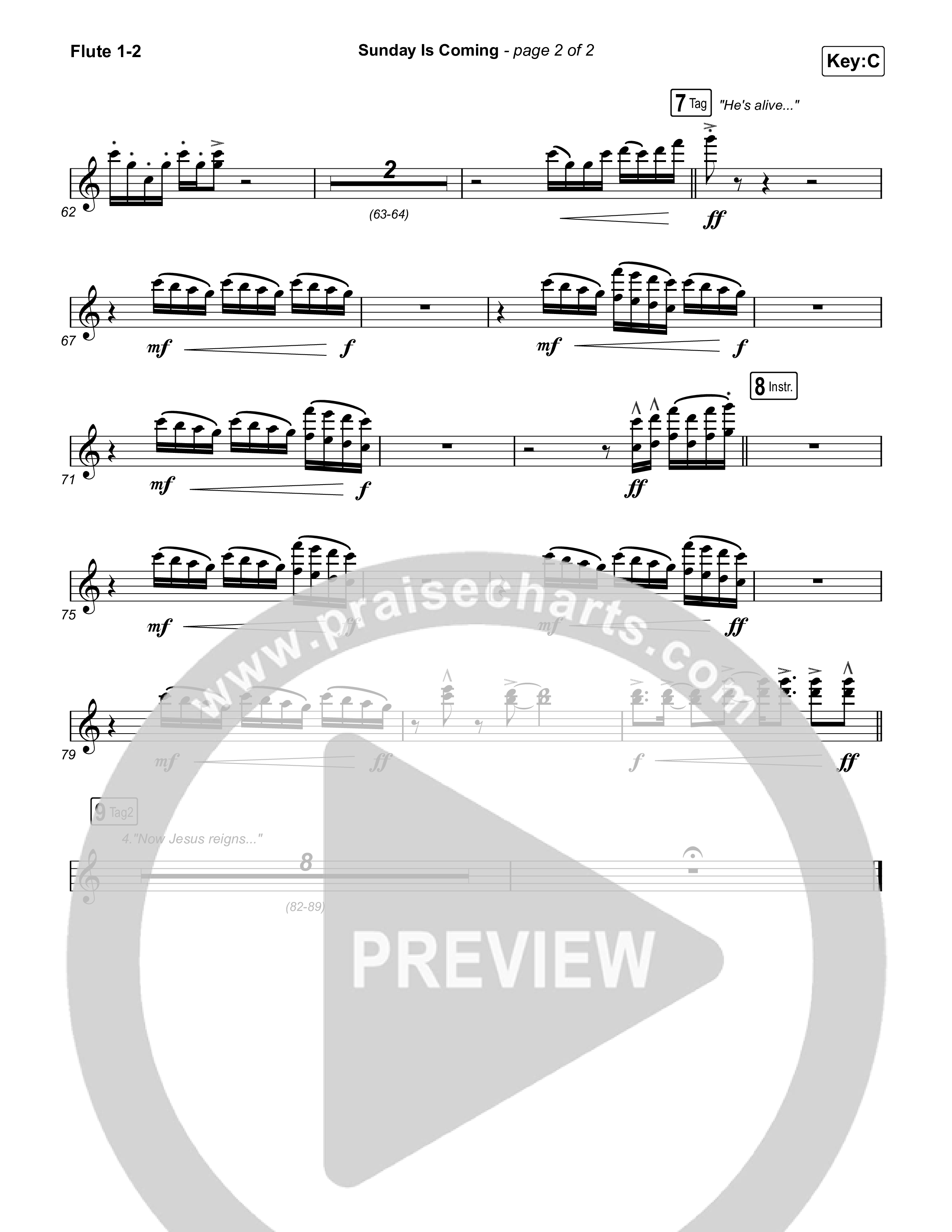 Sunday Is Coming Wind Pack (The Worship Initiative / John Marc Kohl)