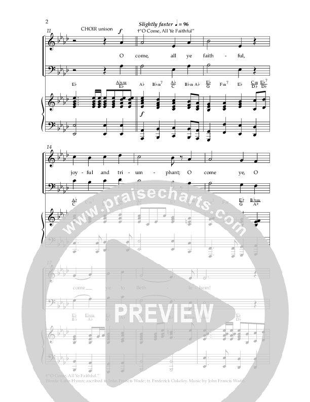 A Carol Fantasia (Choral Anthem SATB) Anthem (SATB/Piano) (Lifeway Choral / Arr. John Bolin)