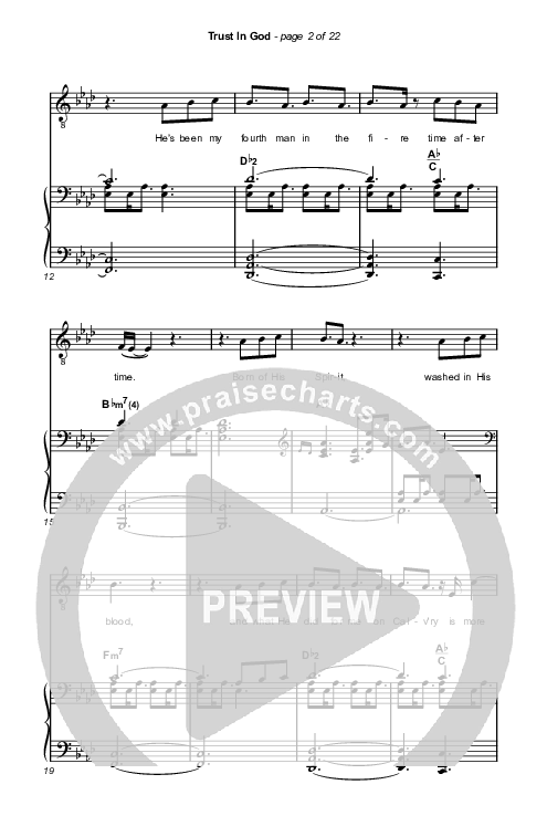 Trust In God (Sing It Now) Octavo (SATB & Pno) (Elevation Worship / Chris Brown / Arr. Phil Nitz)