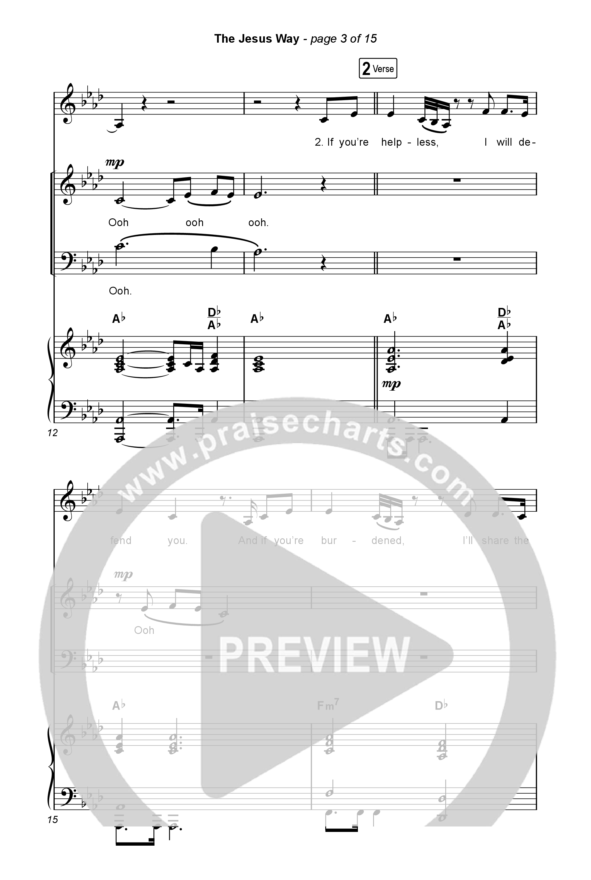 The Jesus Way (Sing It Now) Octavo (SATB & Pno) (Phil Wickham / Arr. Mason Brown)