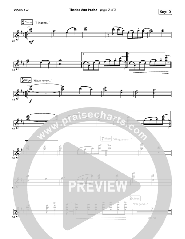 Thanks And Praise (Worship Choir/SAB) String Pack (Songs From The Soil / Lucy Grimble / Philippa Hanna / Rich DiCas / Arr. Phil Nitz)