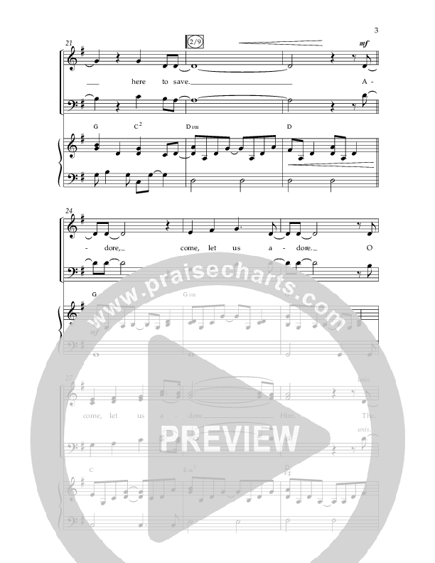 Adore (Choral Anthem SATB) Anthem (SATB/Piano) (Lifeway Choral / Arr. Craig Adams)