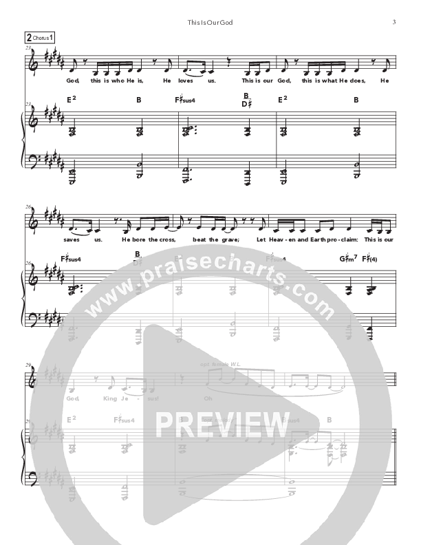 This Is Our God (Kids) Piano/Melody (Doorpost Songs)