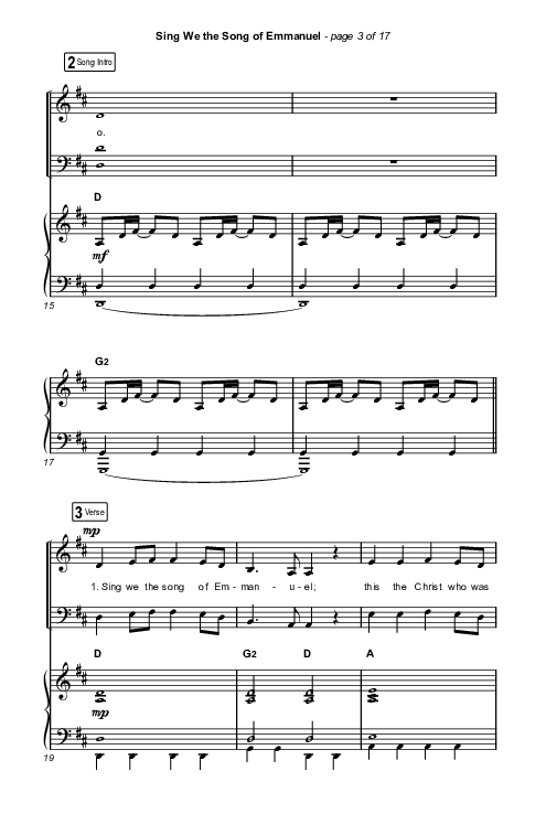 Come Behold Emmanuel (5 Song Choral Collection) Song 2 (Octavo SATB) (Travis Cottrell / Cheryl Stark / Brooke Voland / Arr. Mason Brown)