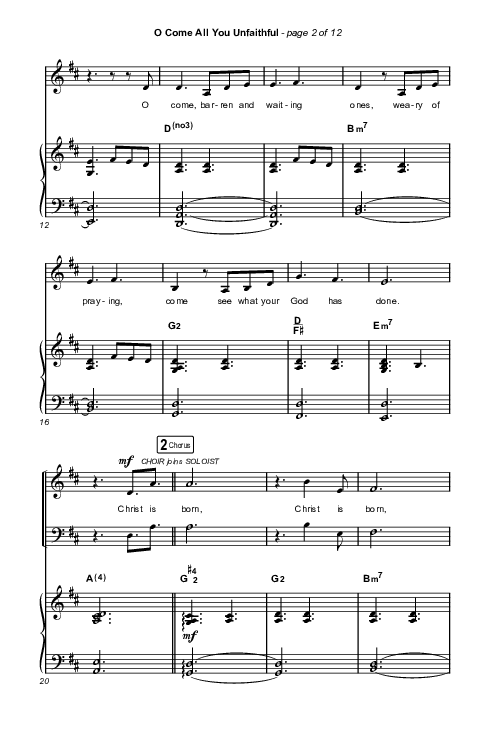 Come Behold Emmanuel (5 Song Choral Collection) Song 4 (Octavo SATB) (Travis Cottrell / Cheryl Stark / Brooke Voland / Arr. Mason Brown)