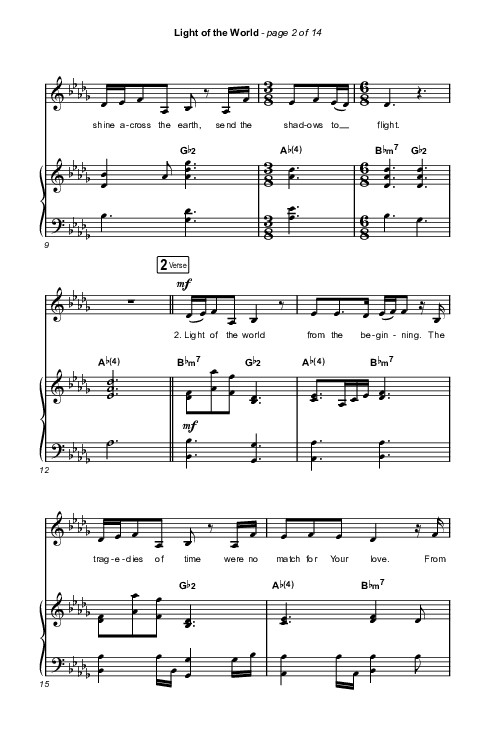 Come Behold Emmanuel (5 Song Choral Collection) Song 5 (Octavo SATB) (Travis Cottrell / Cheryl Stark / Brooke Voland)