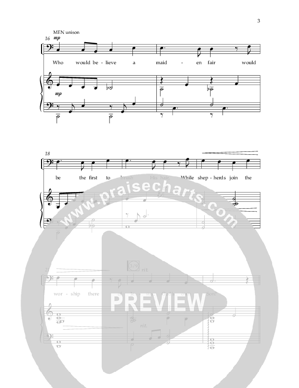 Jesus God's Own Son (Choral Anthem SATB) Anthem (SATB/Piano) (Arr. Phillip Keveren / Lifeway Choral)