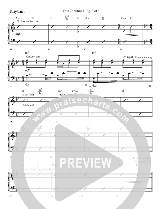 This Christmas (Choral Anthem SATB) Lead Melody & Rhythm (Lifeway Choral / Arr. Dave Williamson)