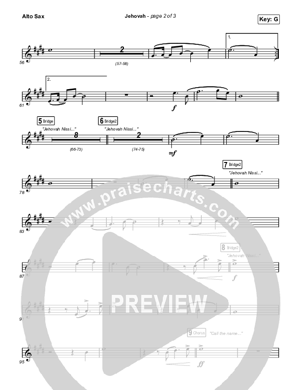 Jehovah (Worship Choir/SAB) Sax Pack (Elevation Worship / Chris Brown / Arr. Mason Brown)