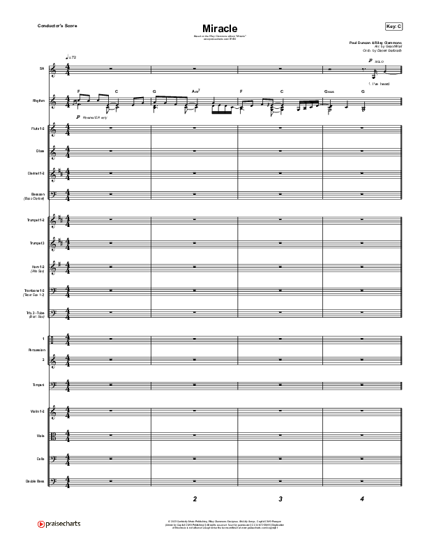 Miracle Conductor's Score (Riley Clemmons)