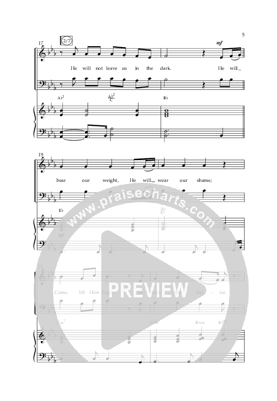 Behold The Savior (Choral Anthem SATB) Anthem (SATB/Piano) (Lifeway Choral / Arr. David Shipps)
