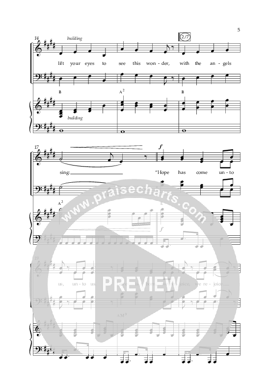 Unto Us (Choral Anthem SATB) Anthem (SATB/Piano) (Lifeway Choral / Arr. Joshua Spacht)