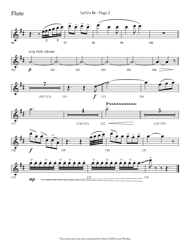 Let Us Be (Choral Anthem SATB) Flute (Lifeway Choral / Arr. Jason Webb)