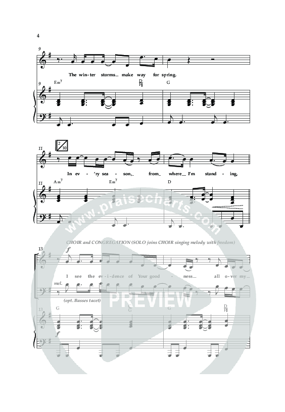 Evidence (with 'Tis So Sweet To Trust In Jesus) (Choral Anthem SATB) Anthem (SATB/Piano) (Lifeway Choral / Arr. Cliff Duren)