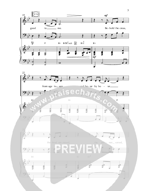 God You're So Good (Choral Anthem SATB) Anthem (SATB/Piano) (Lifeway Choral / Arr. Cliff Duren)