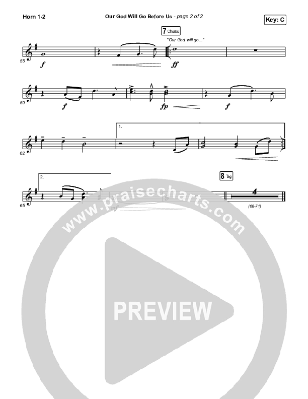 Our God Will Go Before Us Brass Pack (Keith & Kristyn Getty / Matt Boswell / Matt Papa)