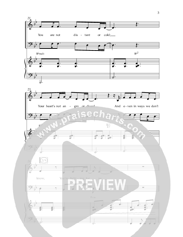 Fighting For Us (Choral Anthem SATB) Anthem (SATB/Piano) (Lifeway Choral / Arr. Cliff Duren)
