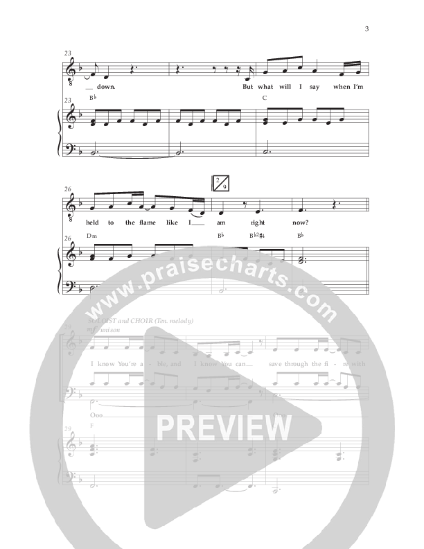 Even If (Choral Anthem SATB) Anthem (SATB/Piano) (Lifeway Choral / Arr. Bradley Knight)