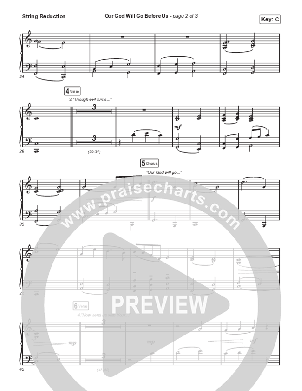 Our God Will Go Before Us (Sing It Now) String Reduction (Keith & Kristyn Getty / Matt Boswell / Matt Papa / Arr. Mason Brown)