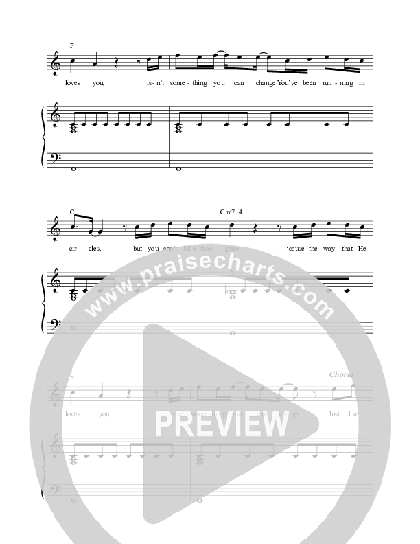 Pour Your Spirit Out (Sunday Version) Piano/Melody (Thrive Worship)