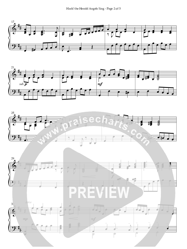 Hark The Herald Angels Sing (Instrumental) Piano Solo (Life Worship / Arr. Jeffery Bennett)