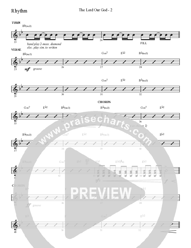 The Lord Our God with You Are God Alone (Not A God) (Choral Anthem SATB) Lead Melody & Rhythm (Lifeway Choral / Arr. Cliff Duren)