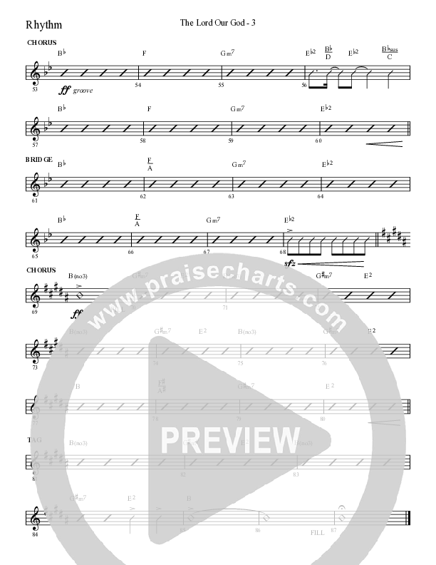 The Lord Our God with You Are God Alone (Not A God) (Choral Anthem SATB) Lead Melody & Rhythm (Lifeway Choral / Arr. Cliff Duren)