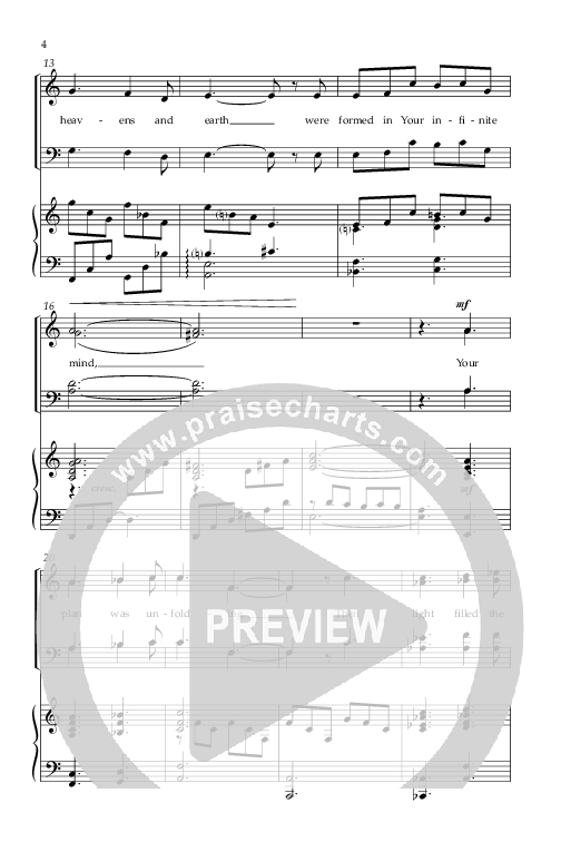 All Glory Be (Choral Anthem SATB) Anthem (SATB/Piano) (Lifeway Choral / Arr. Phillip Keveren)