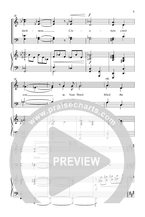 All Glory Be (Choral Anthem SATB) Anthem (SATB/Piano) (Lifeway Choral / Arr. Phillip Keveren)