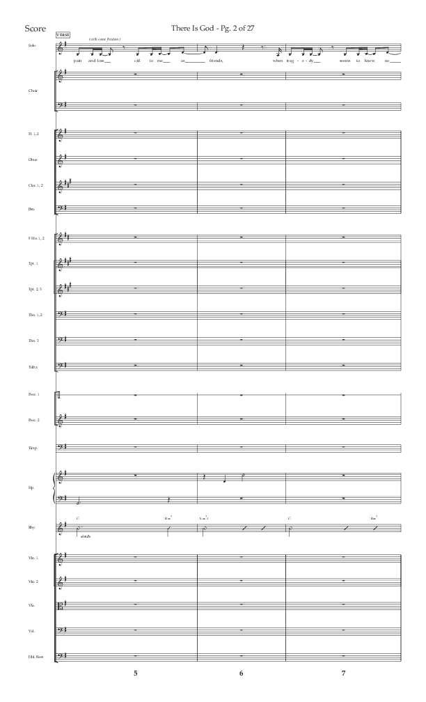 There Is God (Choral Anthem SATB) Orchestration (Arr. John Bolin / Lifeway Choral / Orch. Michael Lawrence)