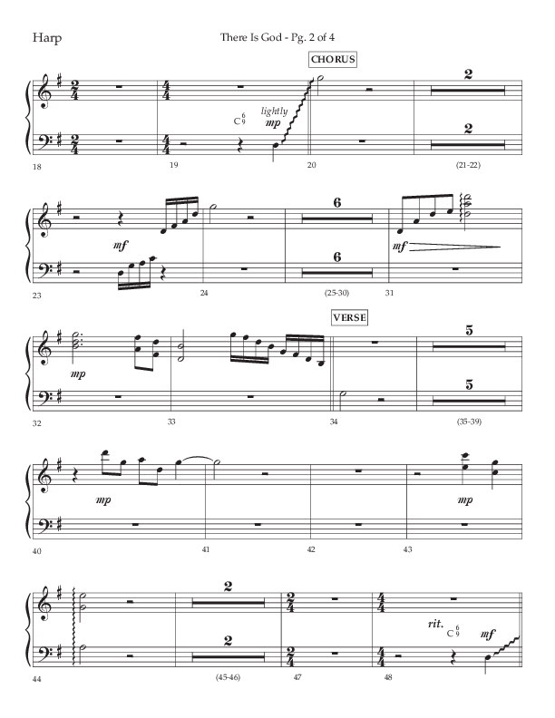 There Is God (Choral Anthem SATB) Harp (Arr. John Bolin / Lifeway Choral / Orch. Michael Lawrence)