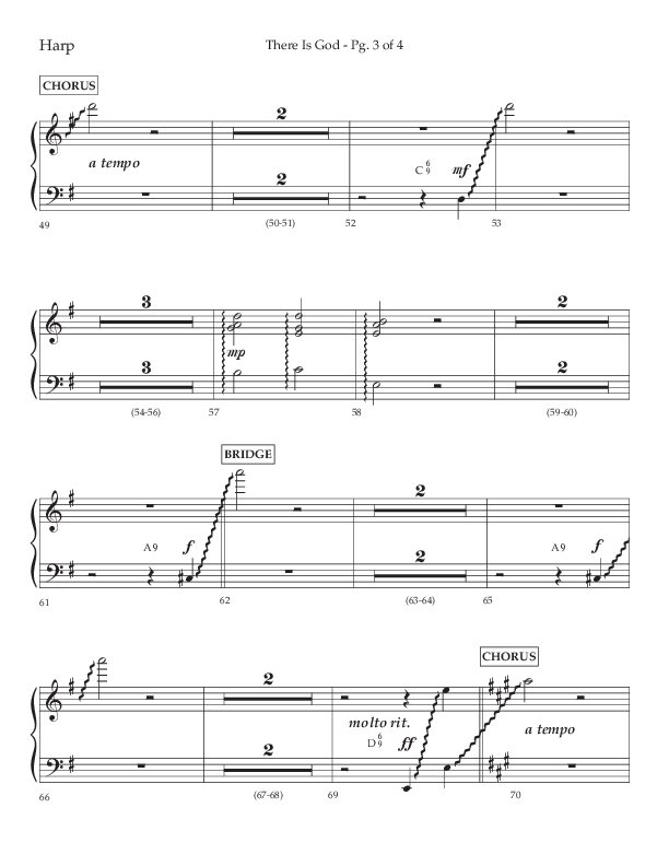 There Is God (Choral Anthem SATB) Harp (Arr. John Bolin / Lifeway Choral / Orch. Michael Lawrence)