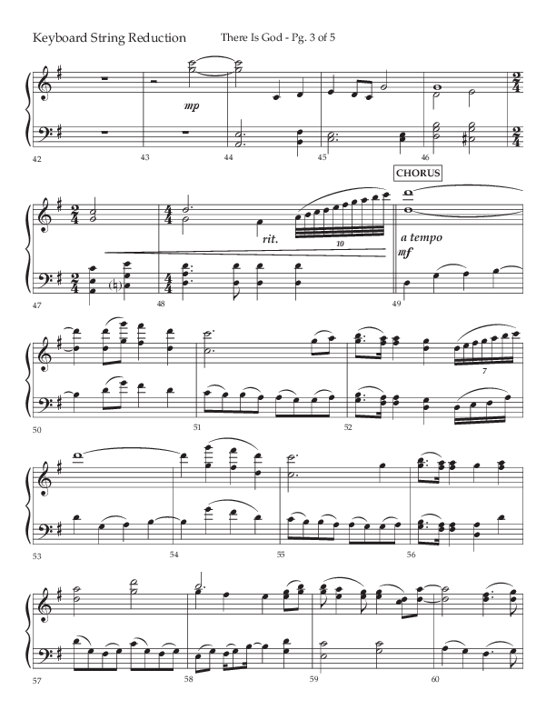 There Is God (Choral Anthem SATB) String Reduction (Arr. John Bolin / Lifeway Choral / Orch. Michael Lawrence)