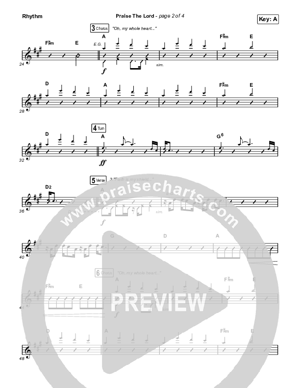 Praise The Lord Rhythm Pack (Phil Wickham)