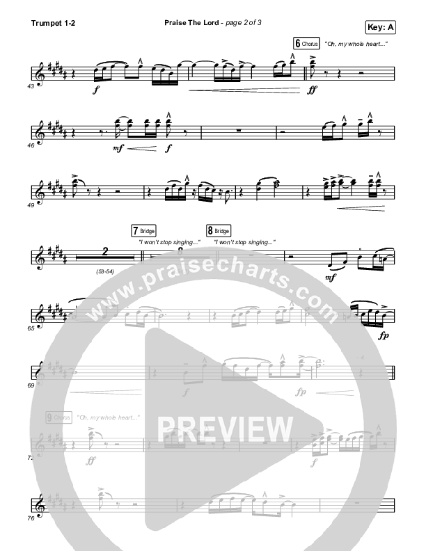 Praise The Lord Trumpet 1,2 (Phil Wickham)