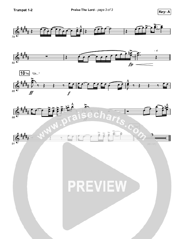 Praise The Lord Trumpet 1,2 (Phil Wickham)