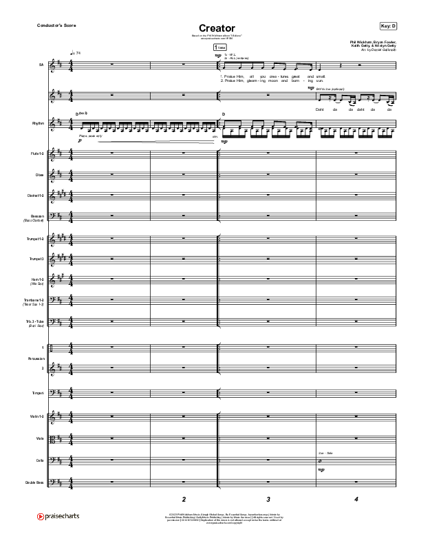 Creator Conductor's Score (Phil Wickham)