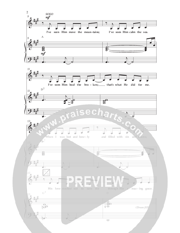This Is My Testimony with I Love To Tell The Story (Choral Anthem SATB) Anthem (SATB/Piano) (Lifeway Choral / Arr. Bradley Knight)