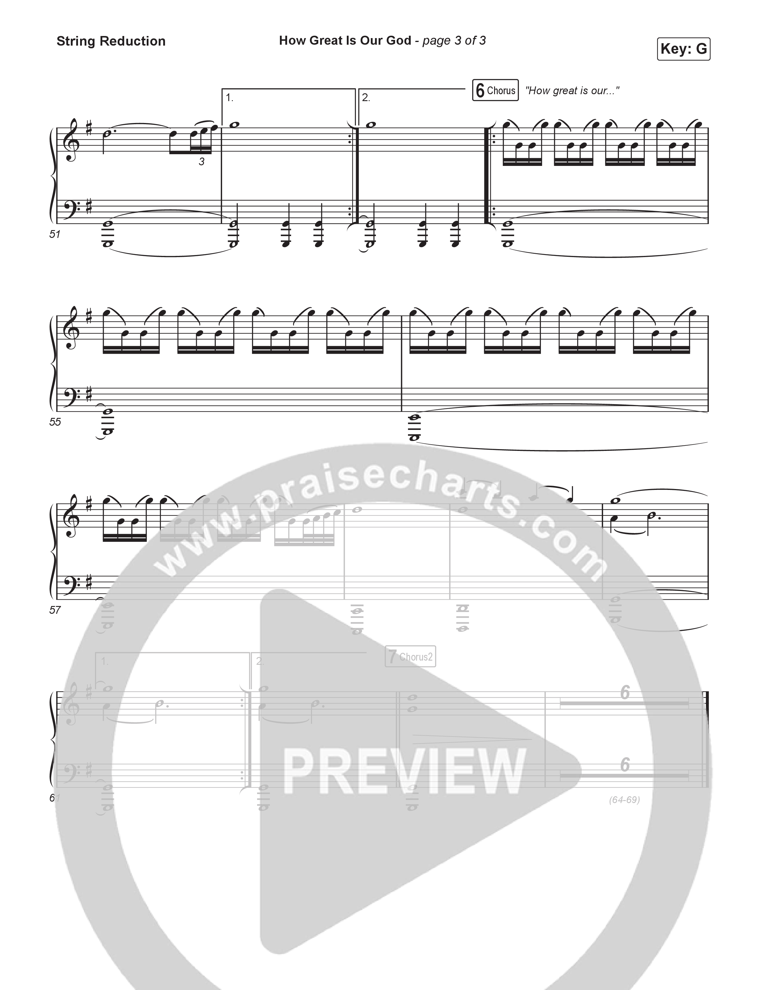 How Great Is Our God (Unison/2-Part) String Reduction (Chris Tomlin / Arr. Luke Gambill / Orch. Mason Brown)