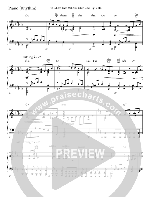 To Whom Then Will You Liken God (Choral Anthem SATB) Lead Melody & Rhythm (Lifeway Choral / Arr. Phillip Keveren)
