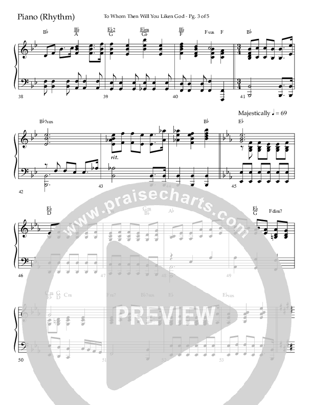 To Whom Then Will You Liken God (Choral Anthem SATB) Lead Melody & Rhythm (Lifeway Choral / Arr. Phillip Keveren)