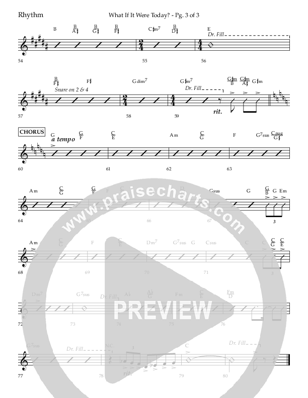 What If It Were Today with Hallelujah What A Savior (Choral Anthem SATB) Lead Melody & Rhythm (Lifeway Choral / Arr. Bradley Knight)