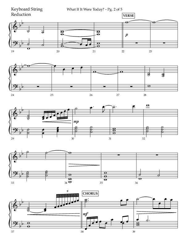 What If It Were Today with Hallelujah What A Savior (Choral Anthem SATB) String Reduction (Lifeway Choral / Arr. Bradley Knight)