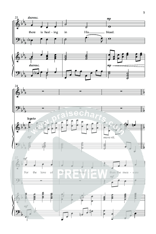 Sovereign Mercy (Choral Anthem SATB) Anthem (SATB/Piano) (Lifeway Choral / Arr. Tom Fettke)