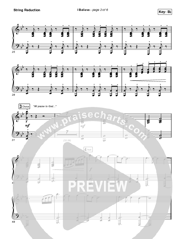 I Believe (Worship Choir/SAB) String Reduction (Phil Wickham / Arr. Mason Brown)