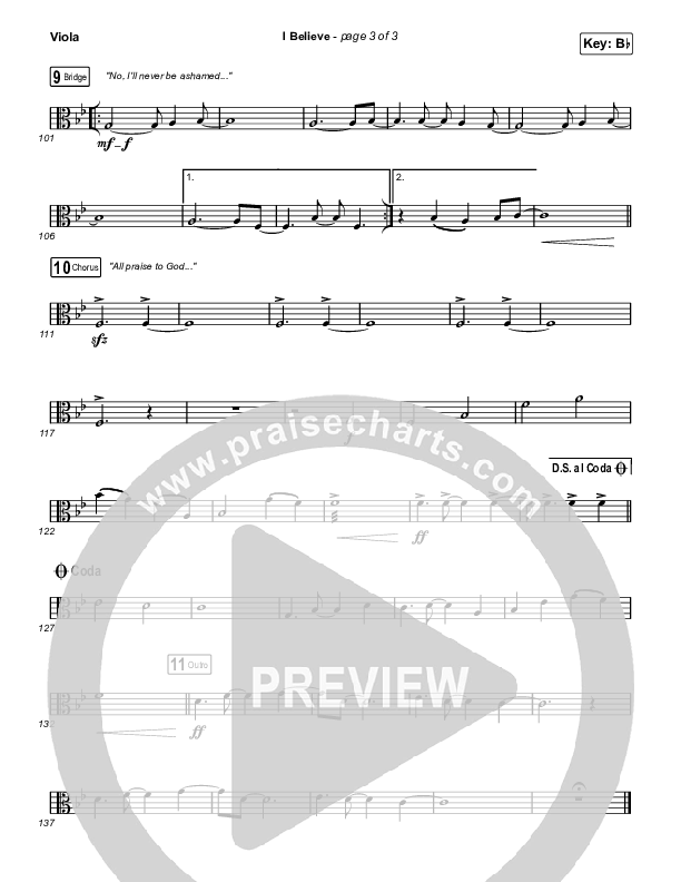 I Believe (Sing It Now) Viola (Phil Wickham / Arr. Mason Brown)