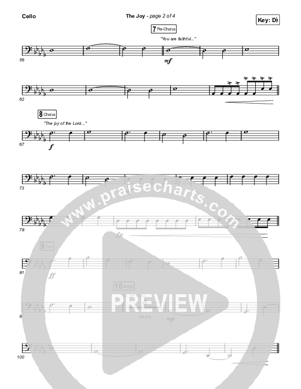 The Joy (Live) Cello (The Belonging Co / Andrew Holt)