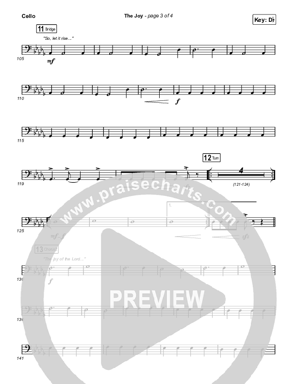 The Joy (Live) Cello (The Belonging Co / Andrew Holt)